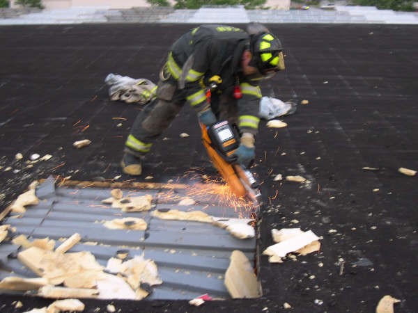 Roof Ventalation Drill at Former Frank's Nursery 